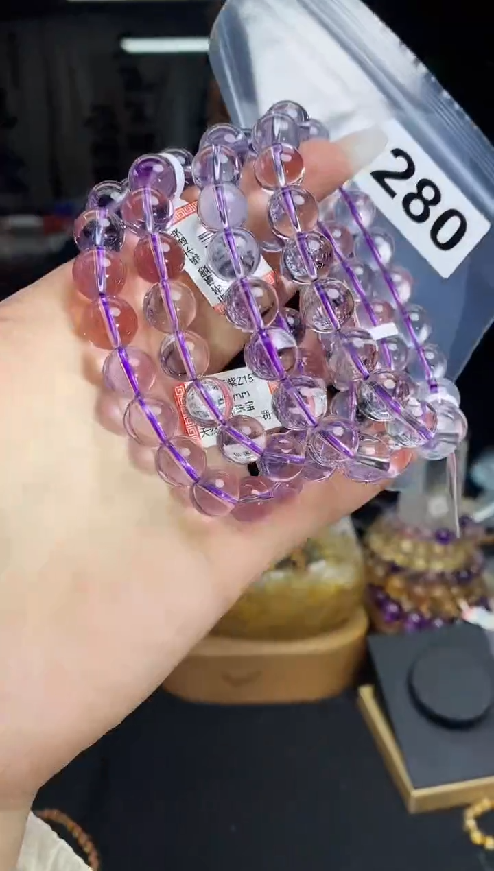 【闪购商品】水晶手串未镶嵌手串280多样性发其一