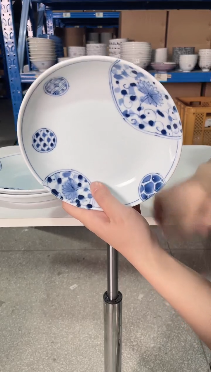 陶瓷两只6.5英寸盘子