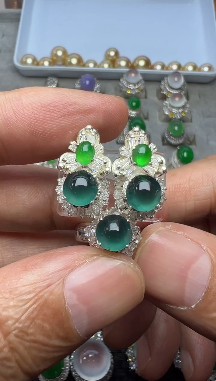 【闪购商品】定制翡翠未镶嵌缅甸A货翡翠