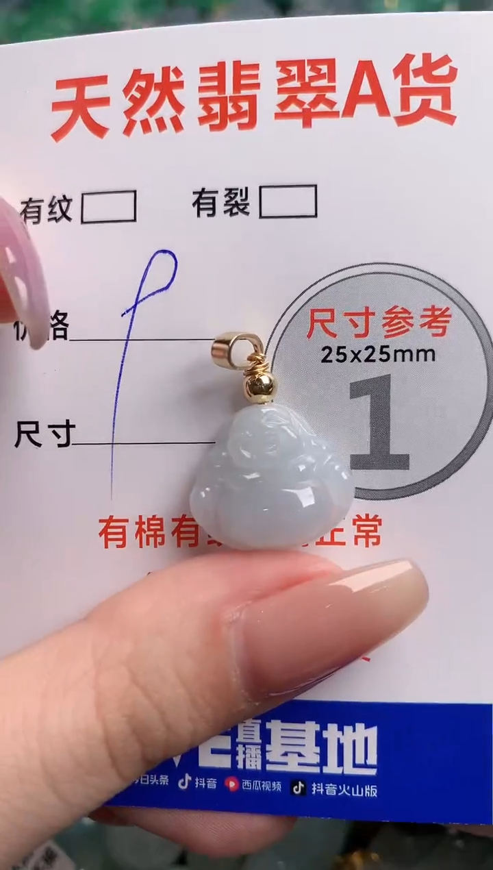 翡翠未镶嵌颈饰13004317