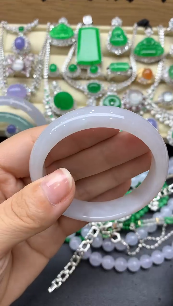 翡翠手镯未镶嵌405-中国好珍宝