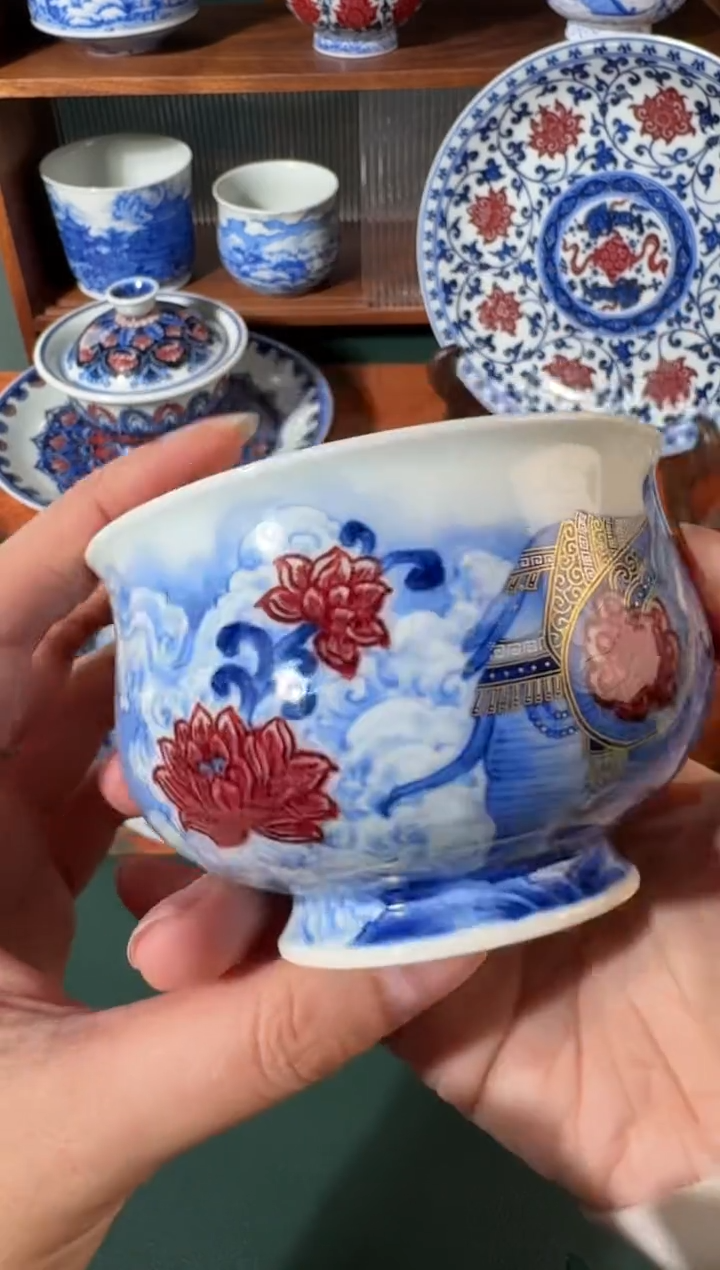 【闪购商品】杯永明尚玩太平有象炉式杯