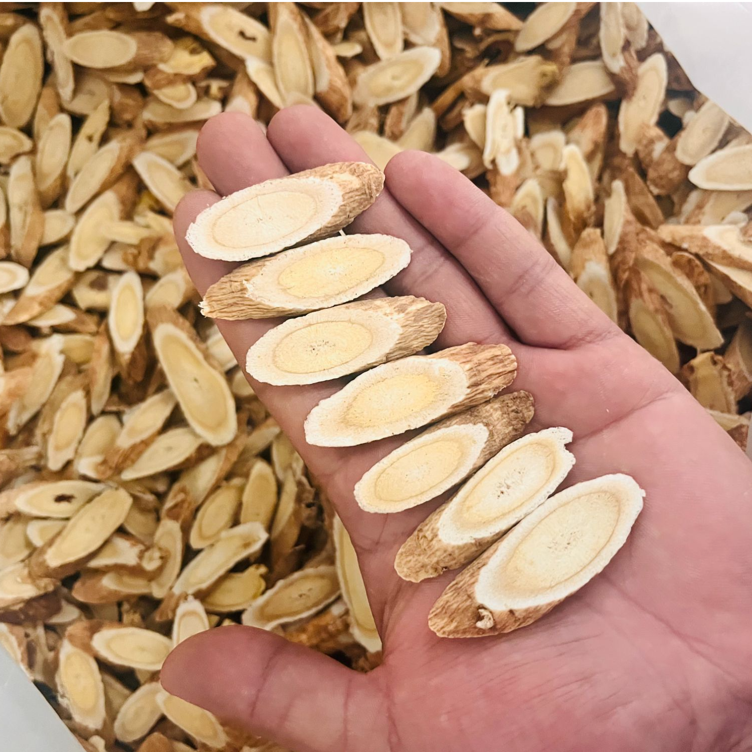 甘肃岷县老黄芪大片无硫新货可泡水食用泡茶煮水煲汤