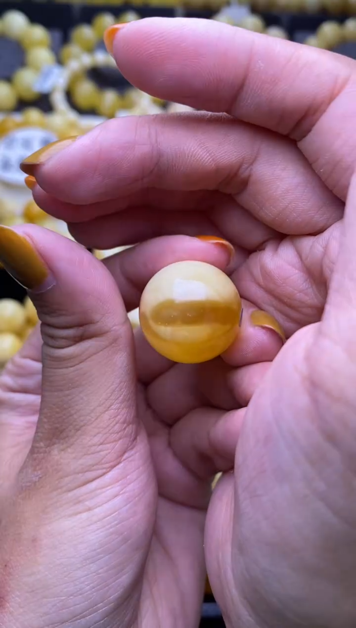 未镶嵌琥珀裸石大小姐珠宝5