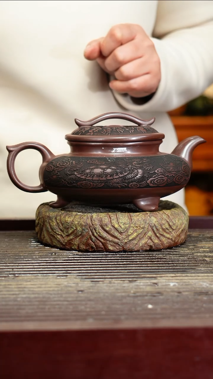 宜兴原矿紫砂壶茶壶宜兴原矿紫砂壶茶壶500C