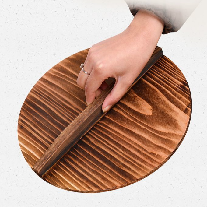 杉木实木锅盖榫卯工艺传统锅盖A