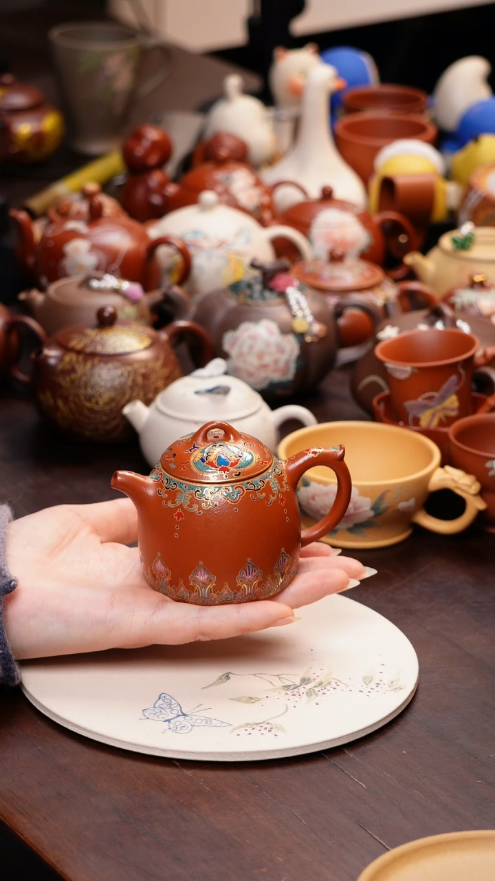 【闪购商品】紫砂壶紫砂壶朱泥c