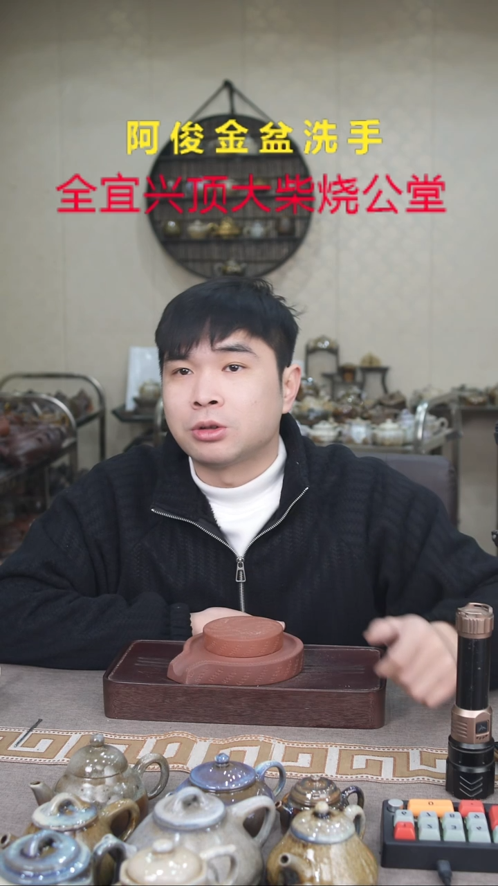 茶壶紫砂宜兴紫砂柴烧