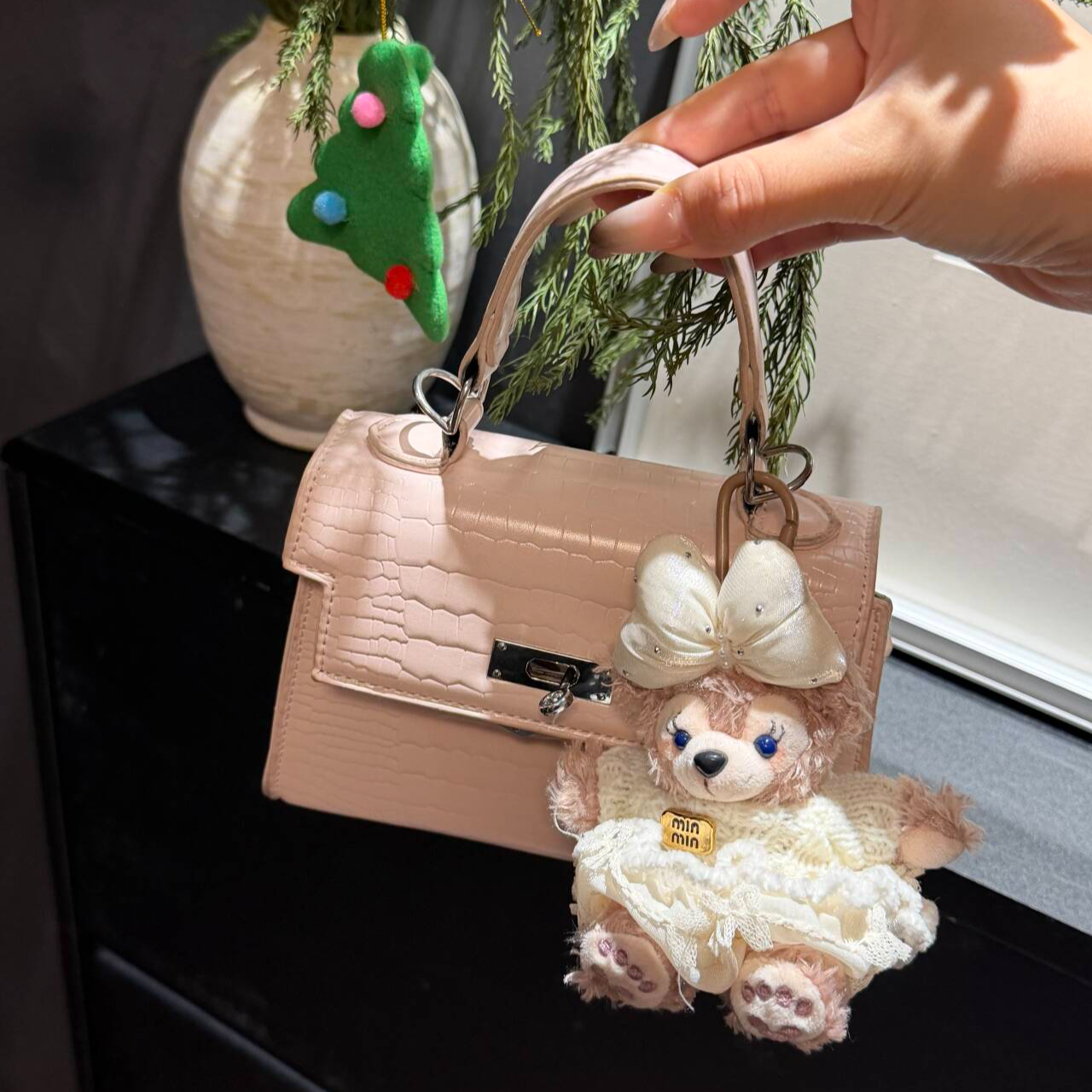 精致小巧手提单肩斜挎包小凯里包包年款限定款