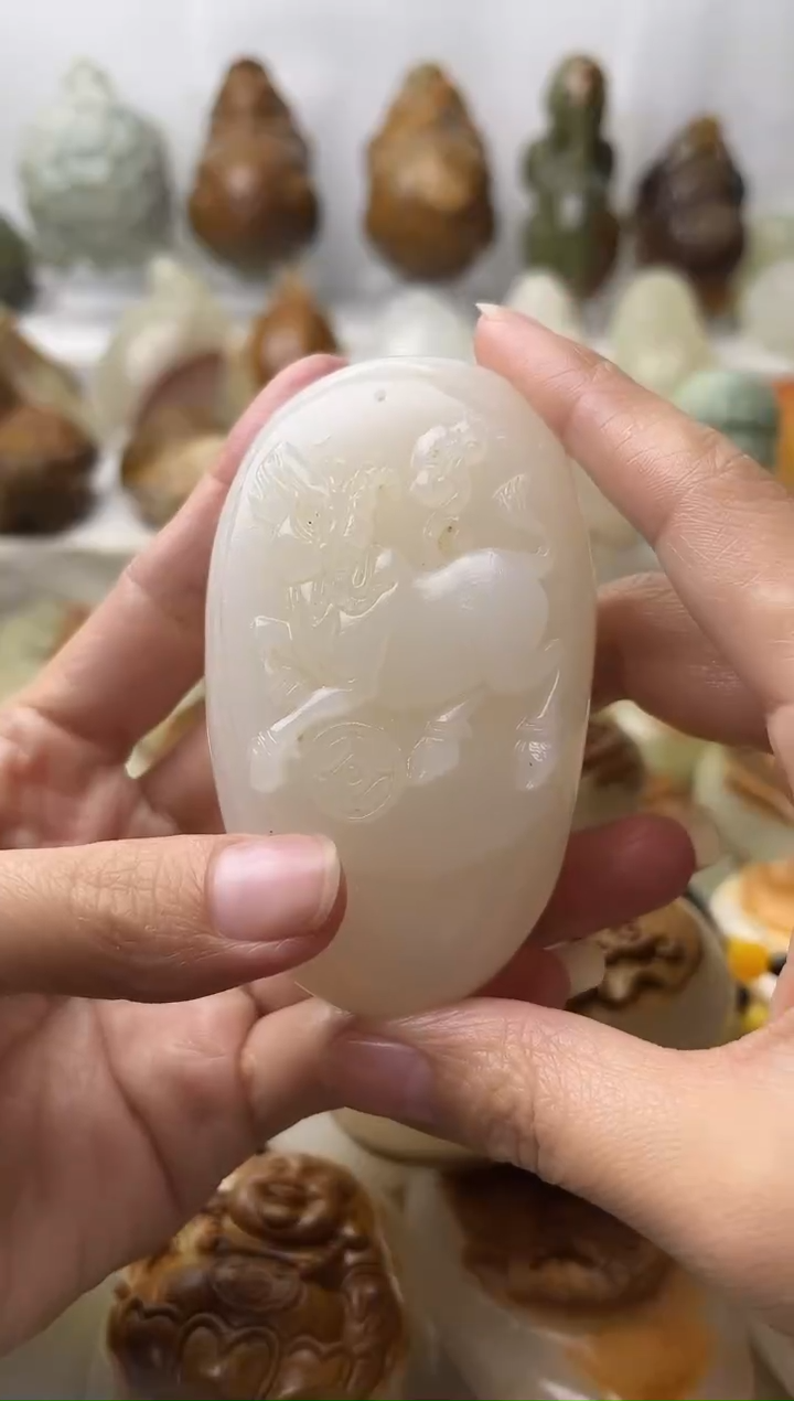 石材古青石棉纹正常不退换牛