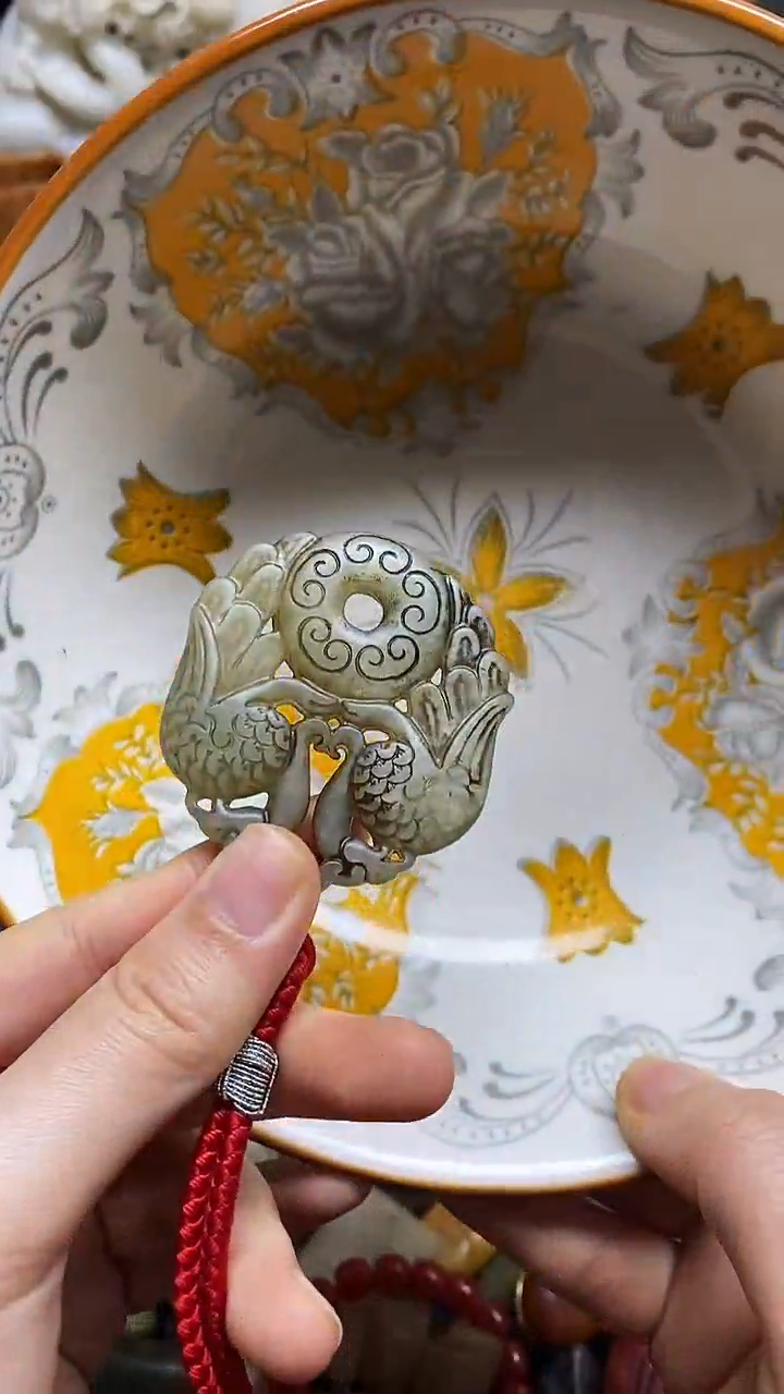 【闪购商品】瓷片瓷片 瓷器 摆件1个