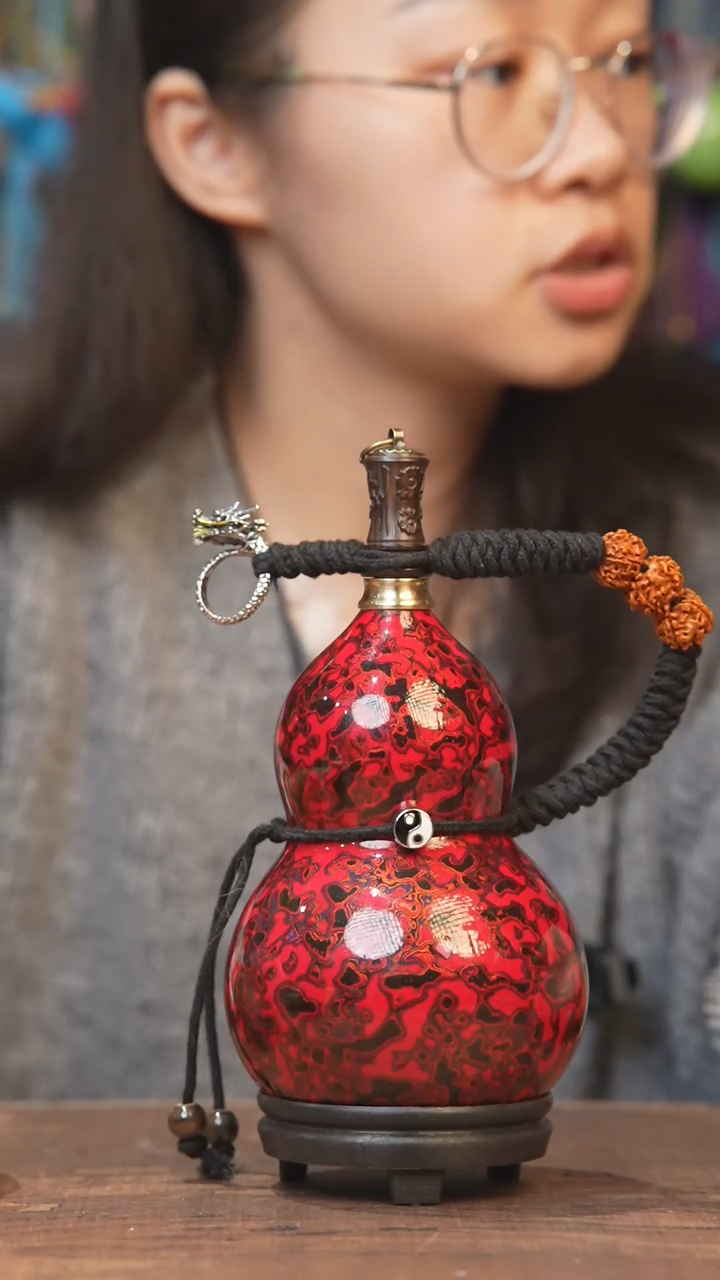 【闪购商品】552号精品大漆葫芦400毫升