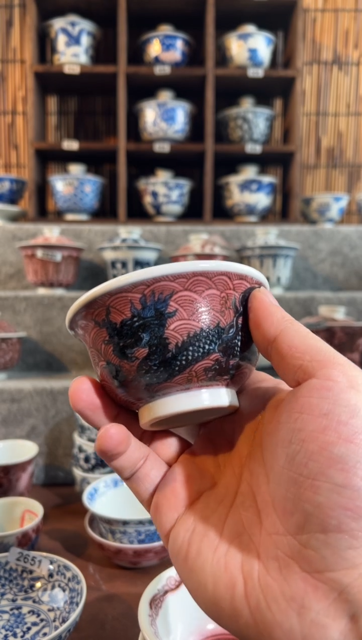 2460天禄言瓷全手绘茶器