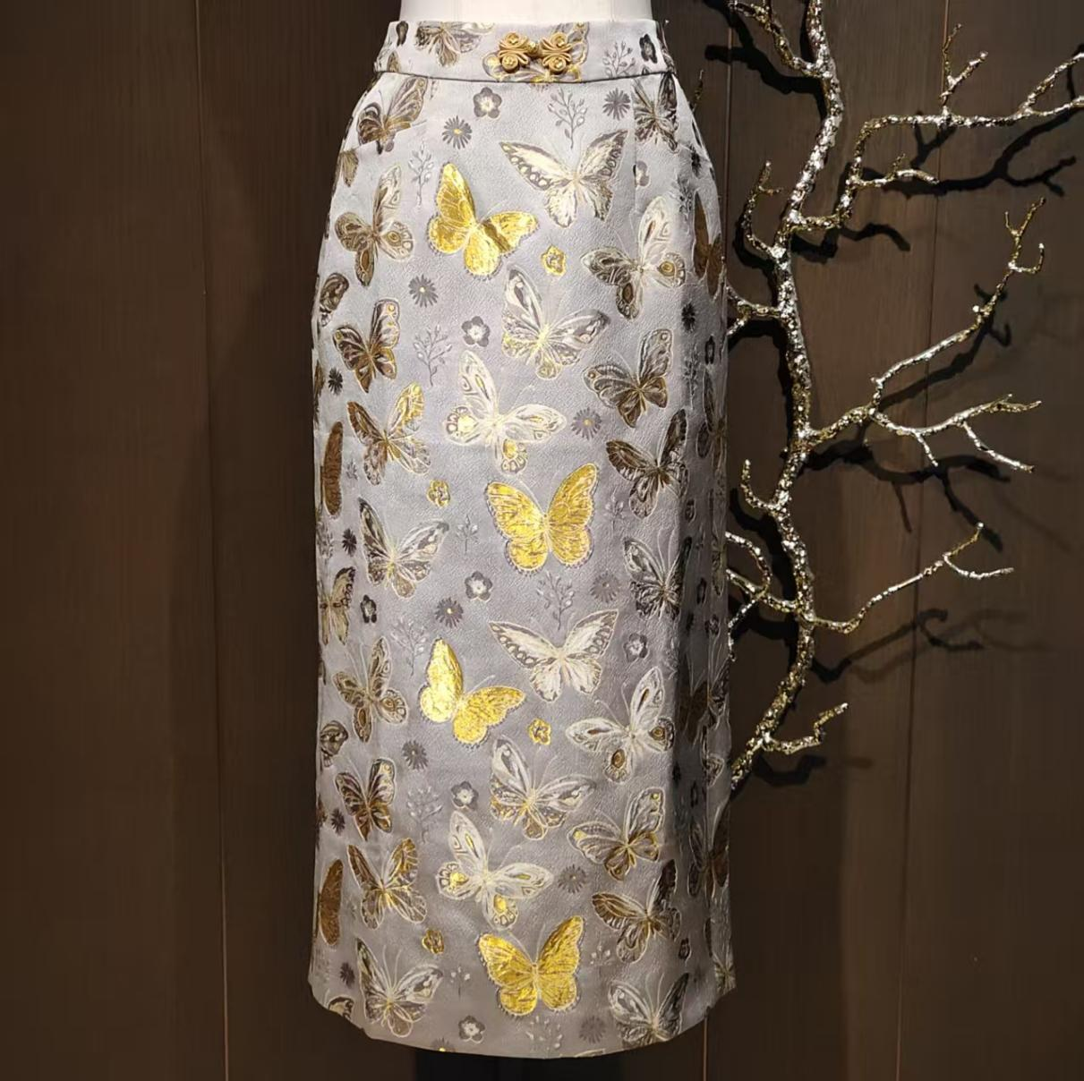 【蘭悦东方】古典遇上轻奢新中式半裙-12084