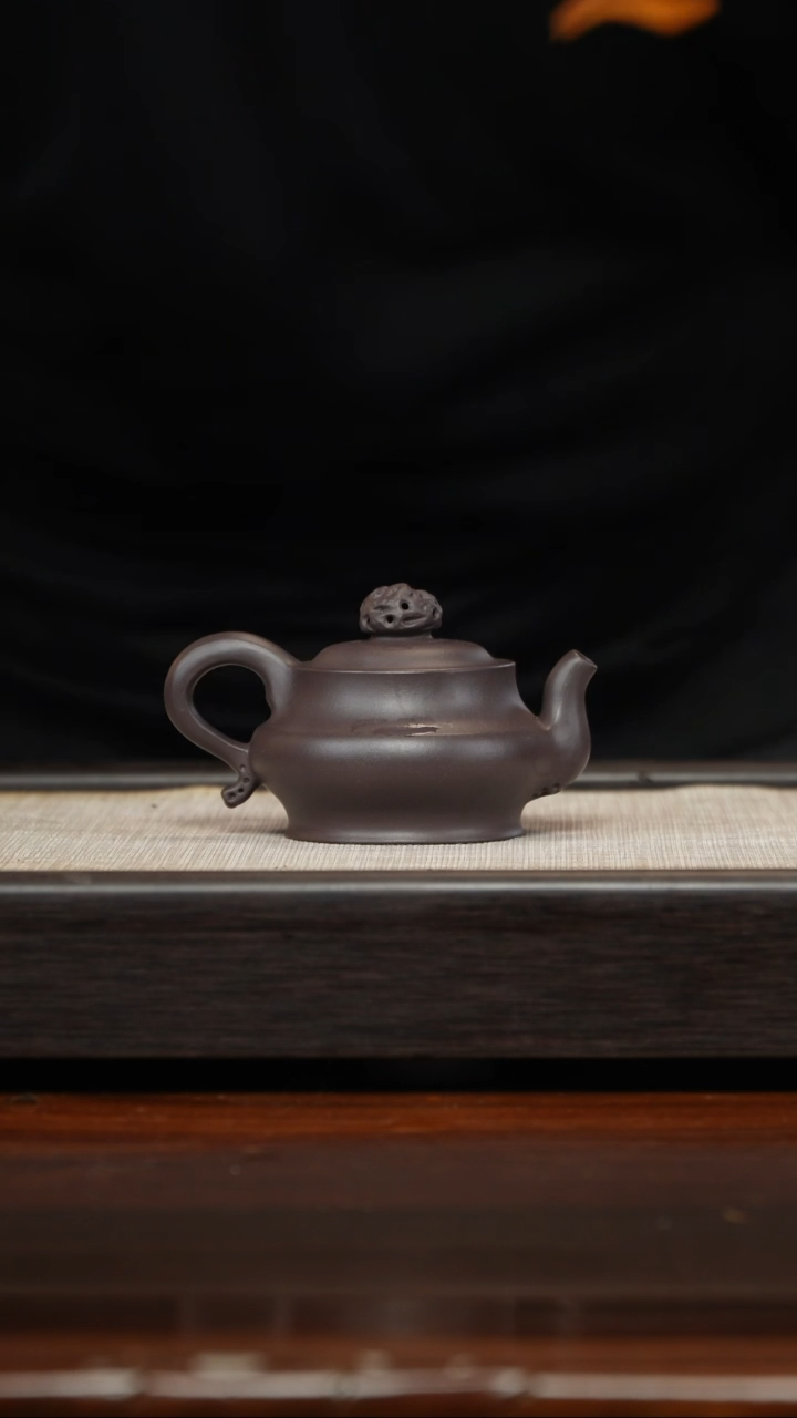 【闪购商品】紫砂茶壶四底乾坤150cc