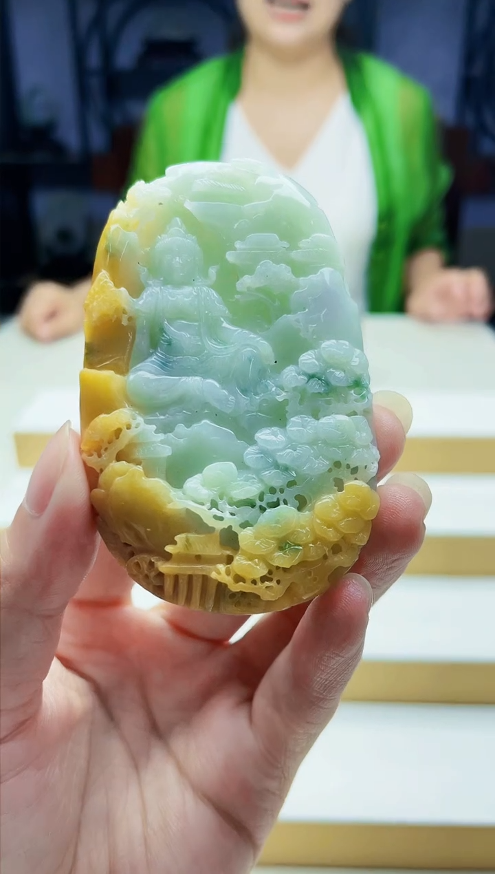 定制翡翠未镶嵌毛货08110183