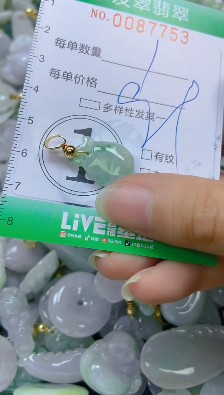 【闪购商品】翡翠颈饰未镶嵌闪购0087753