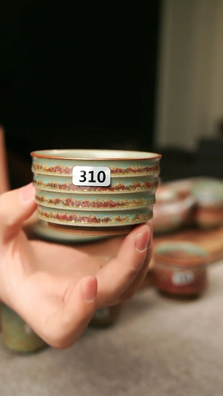 【闪购商品】瓷片钧瓷茶器茶具310