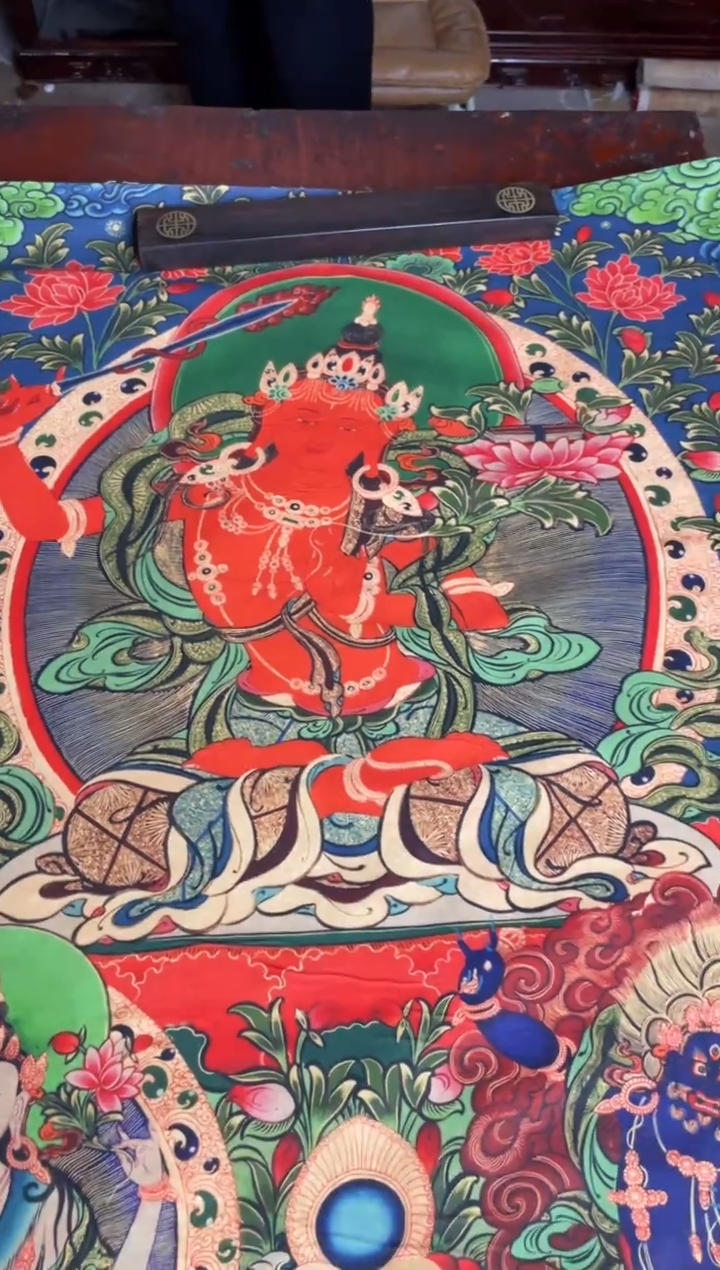 卷轴画手绘唐卡102
