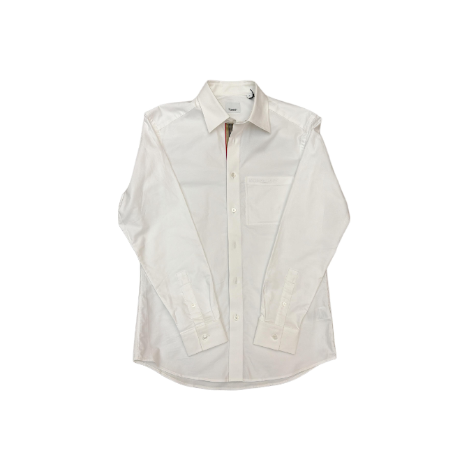 BURBERRY/博柏利经典白色衬衫  yyz
