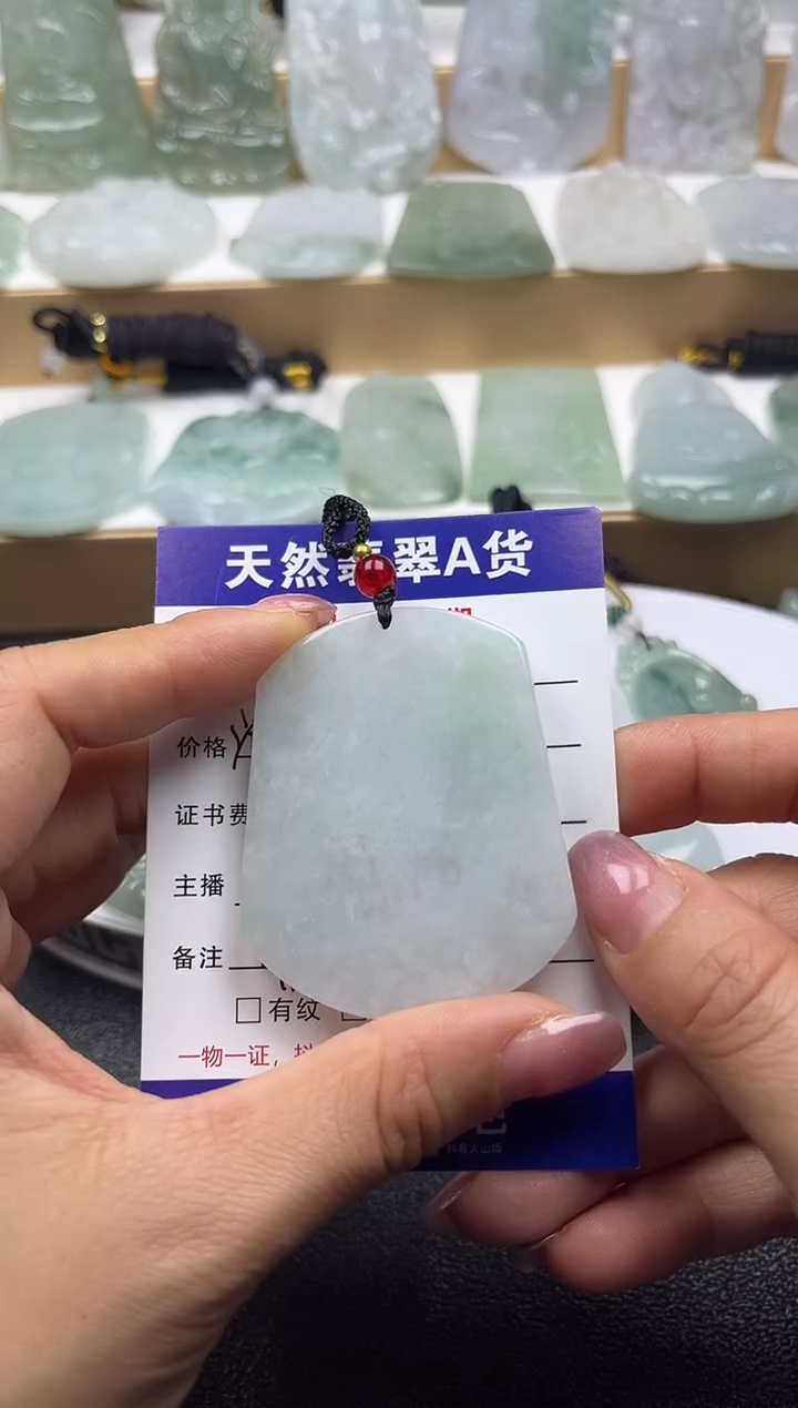 颈饰未镶嵌翡翠              