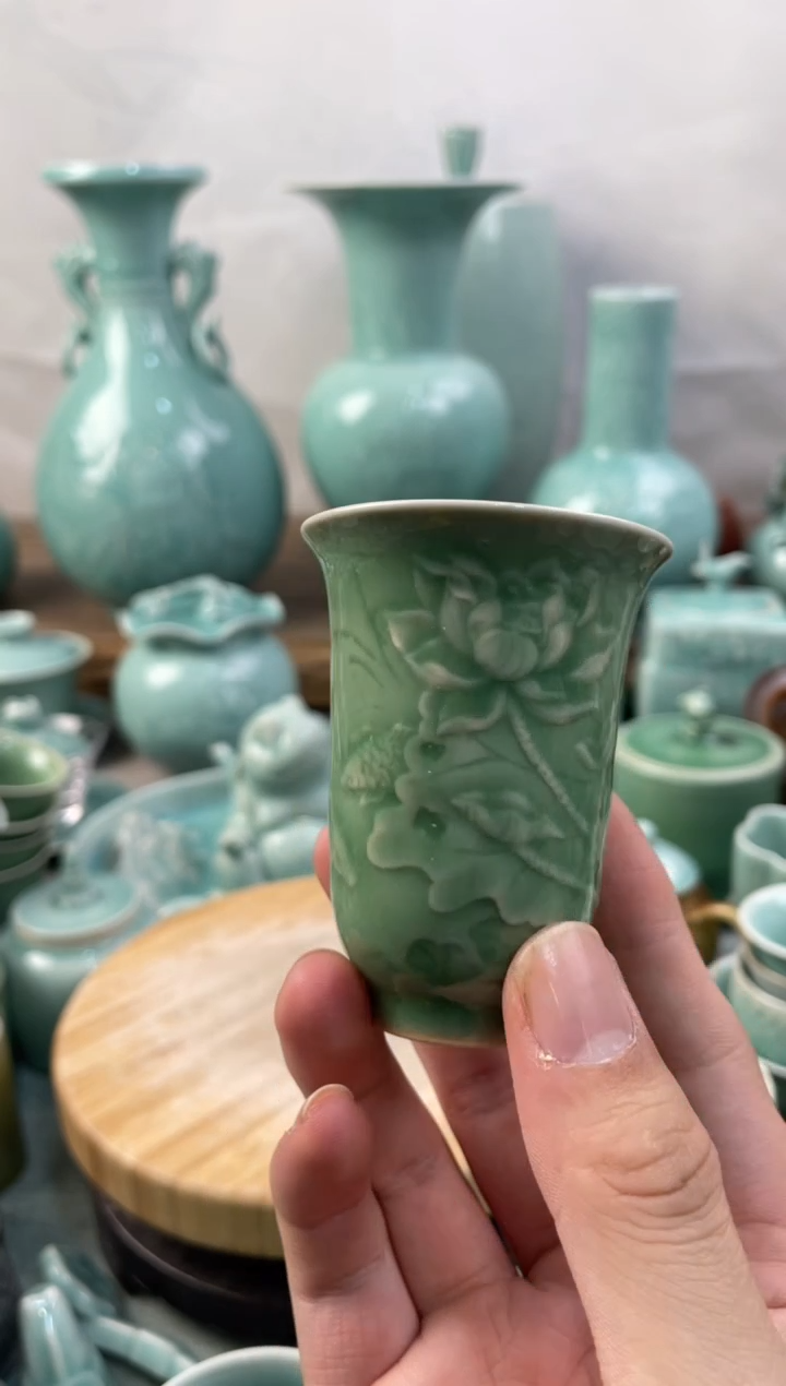 【闪购商品】特价福利 微瑕 慧仙青瓷