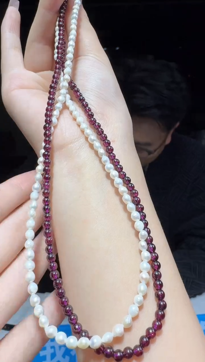 【闪购商品】淡水珍珠颈饰未镶嵌多样性发一件 086