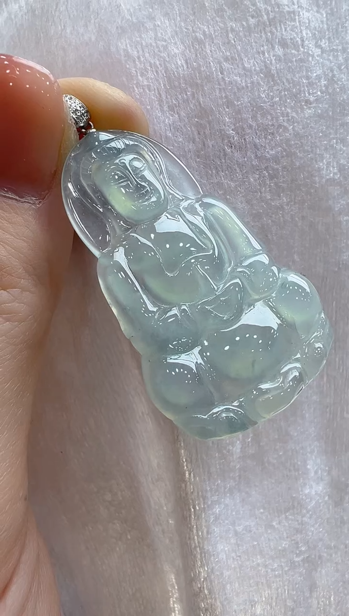 【闪购商品】翡翠吊坠(不含链)18K金镶嵌多样性发货拍一发一