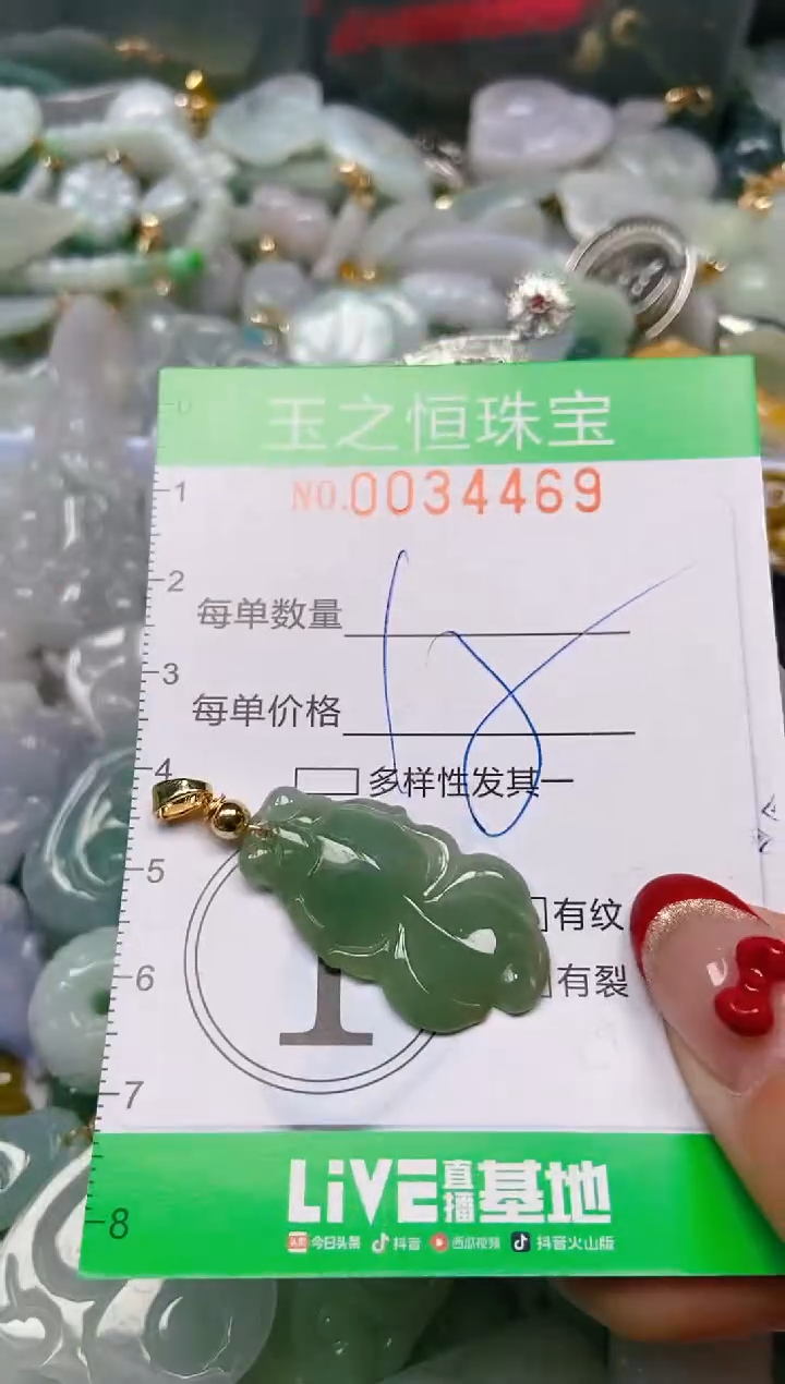 【闪购商品】翡翠颈饰未镶嵌闪购0034469