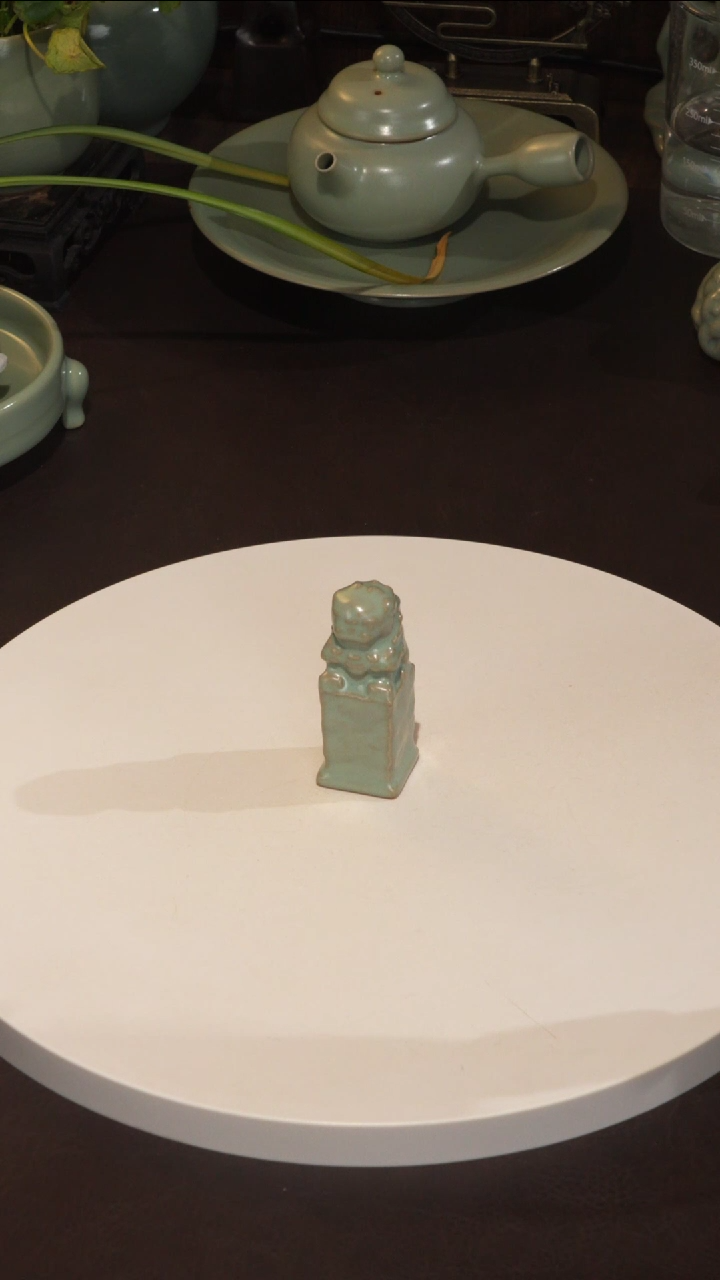 杯宣宝汝瓷原矿原釉