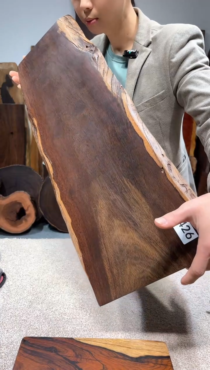 【闪购商品】风车木（黑檀木）尺寸67*28*1.9编号426