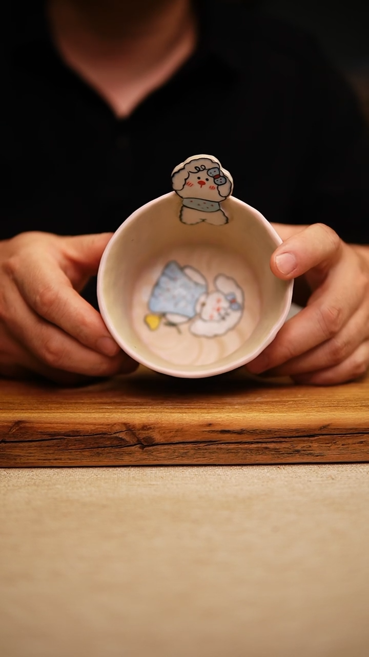 @@陶园瓷舍@@纯手工手绘@高温釉下彩