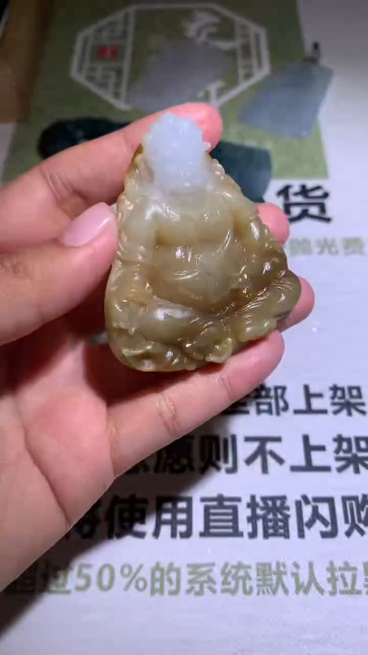 【闪购商品】定制翡翠未镶嵌毛货-不退不换