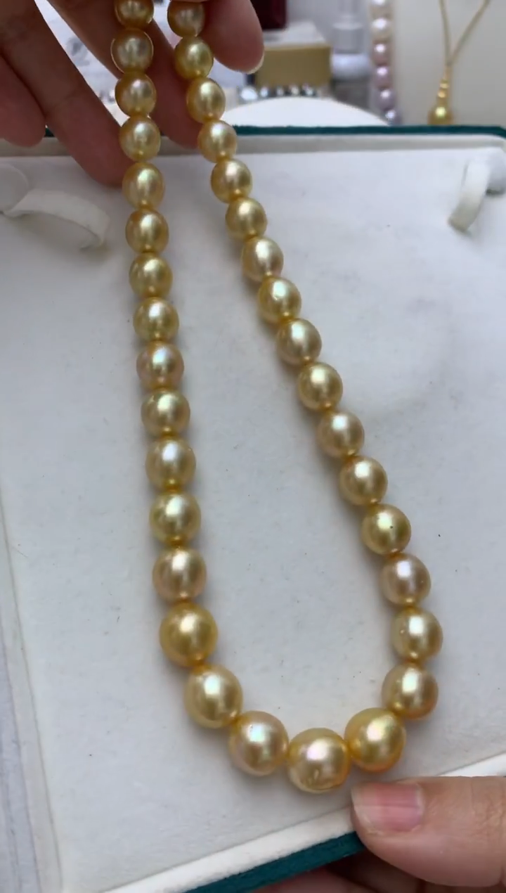 项链未镶嵌海水珍珠e38