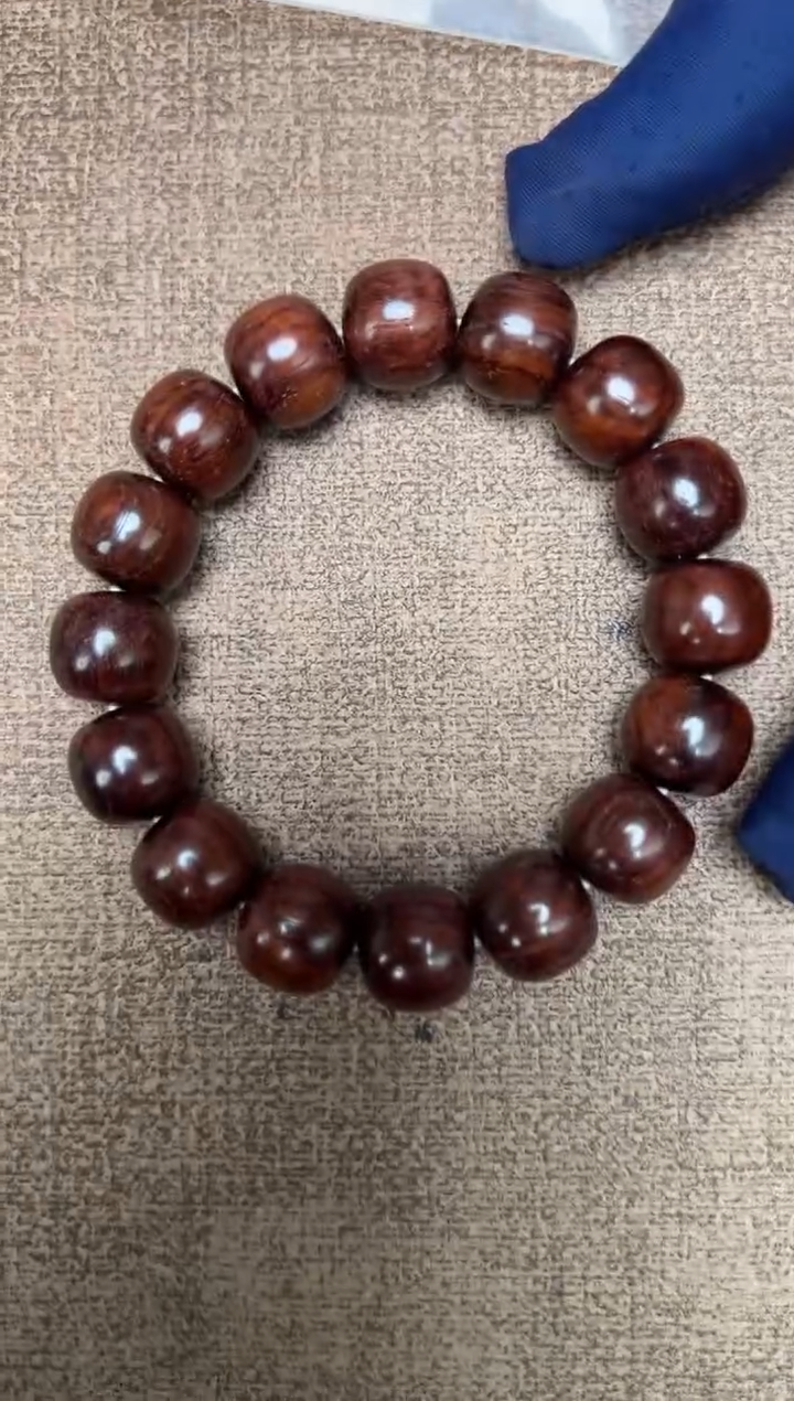 手串/手链黄花梨/降香黄檀海南黄花梨13*14手串