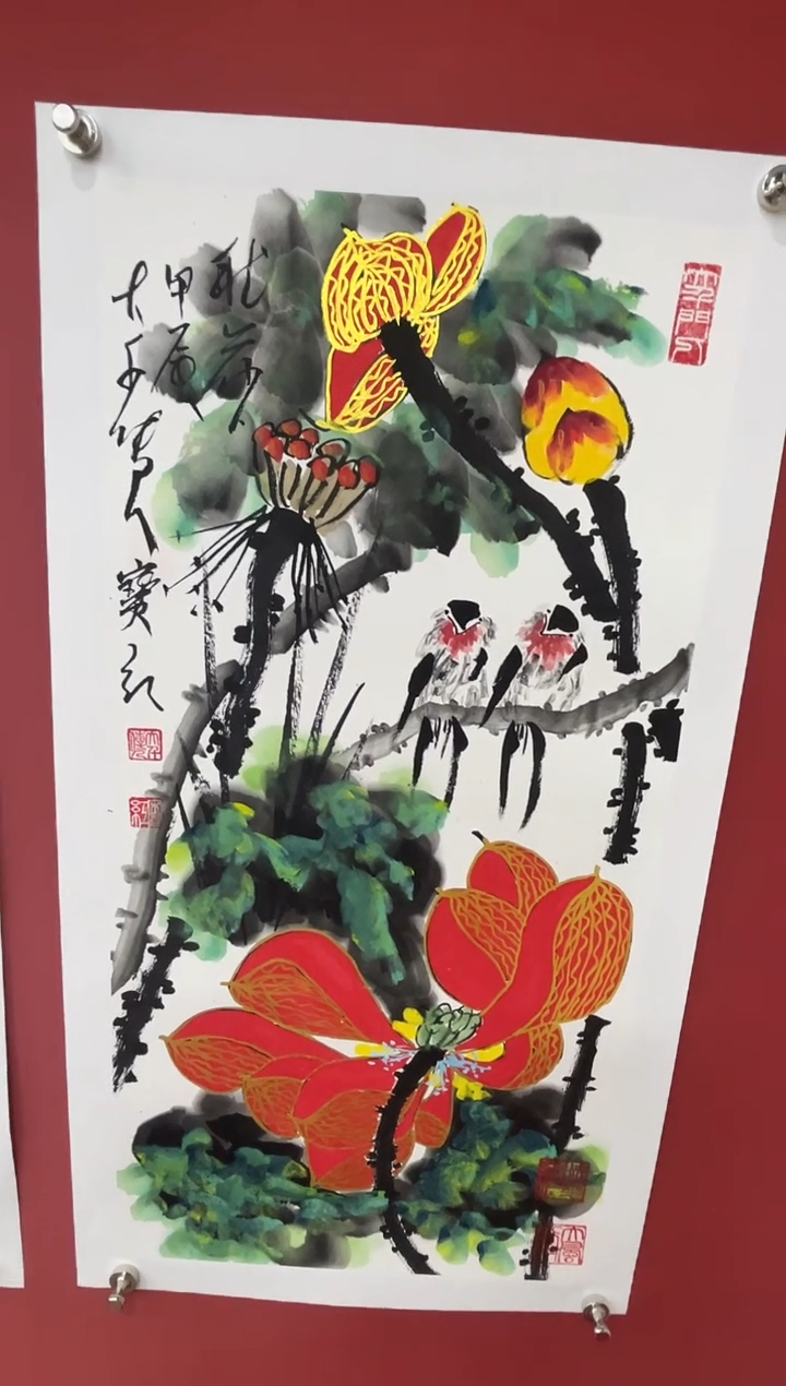 【闪购商品】国画宋宝红2平尺画作7