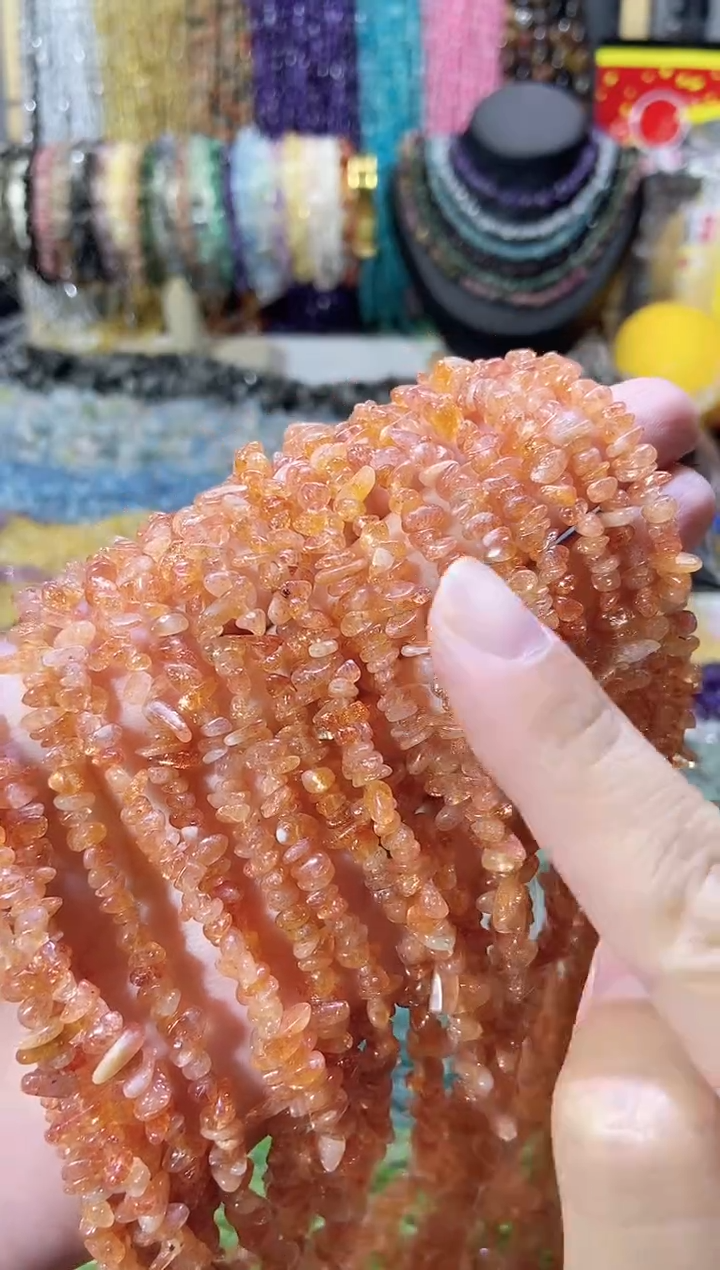 未镶嵌珠宝半成品水晶金太阳