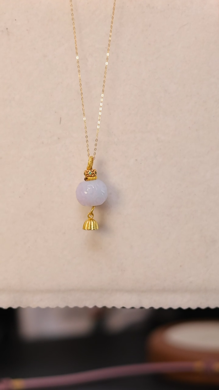 【闪购商品】翡翠颈饰银S925镶嵌24小时内发货质保A货