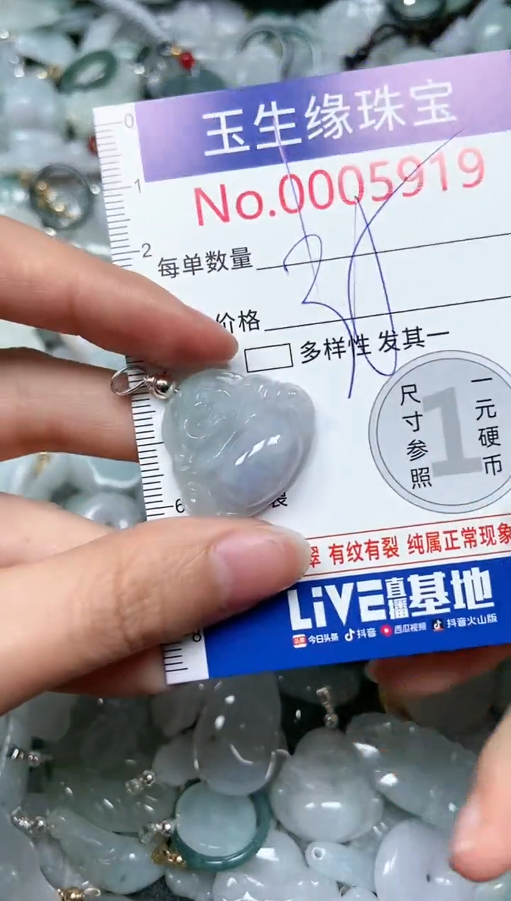 【闪购商品】翡翠颈饰未镶嵌闪购00005919