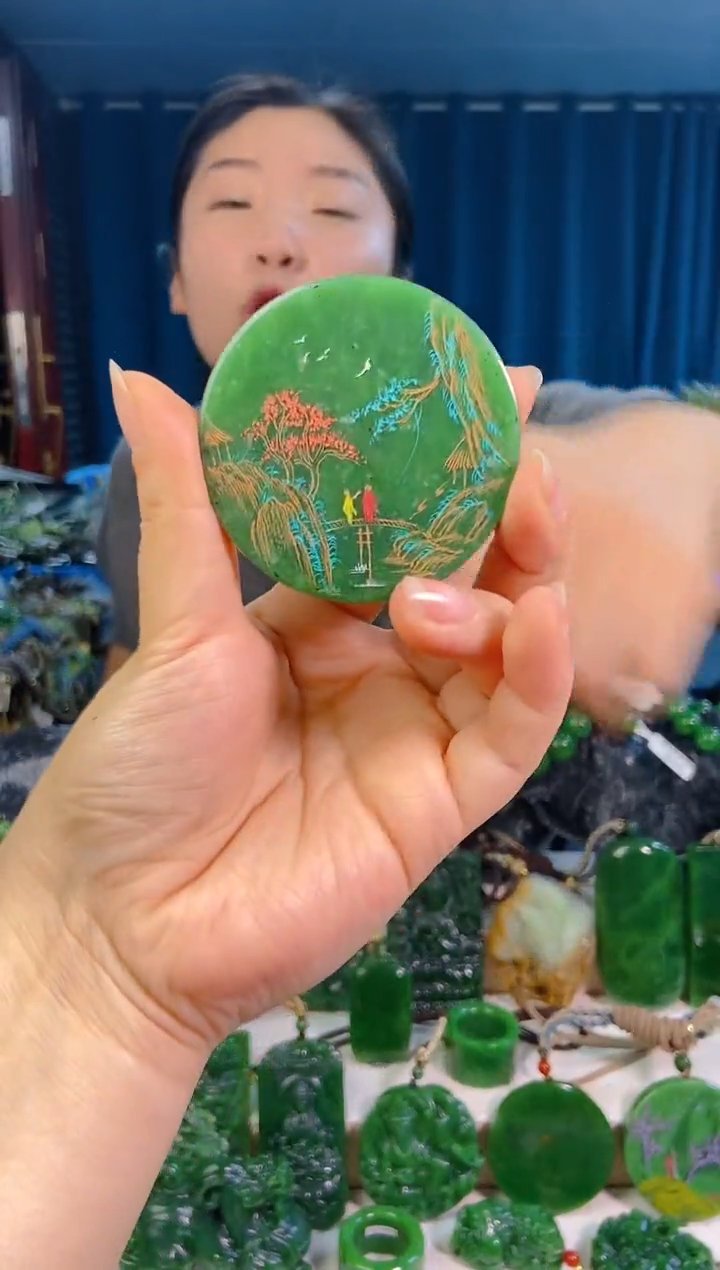 【闪购商品】和田玉挂件未镶嵌1