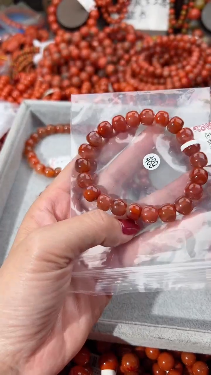 【闪购商品】南红玛瑙手串未镶嵌10+