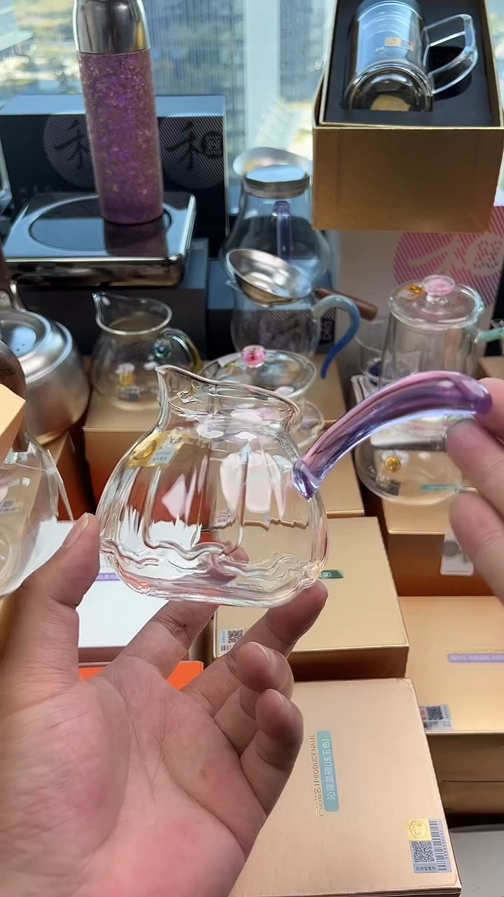 @@禾器晶彩莲君侧把浅紫色