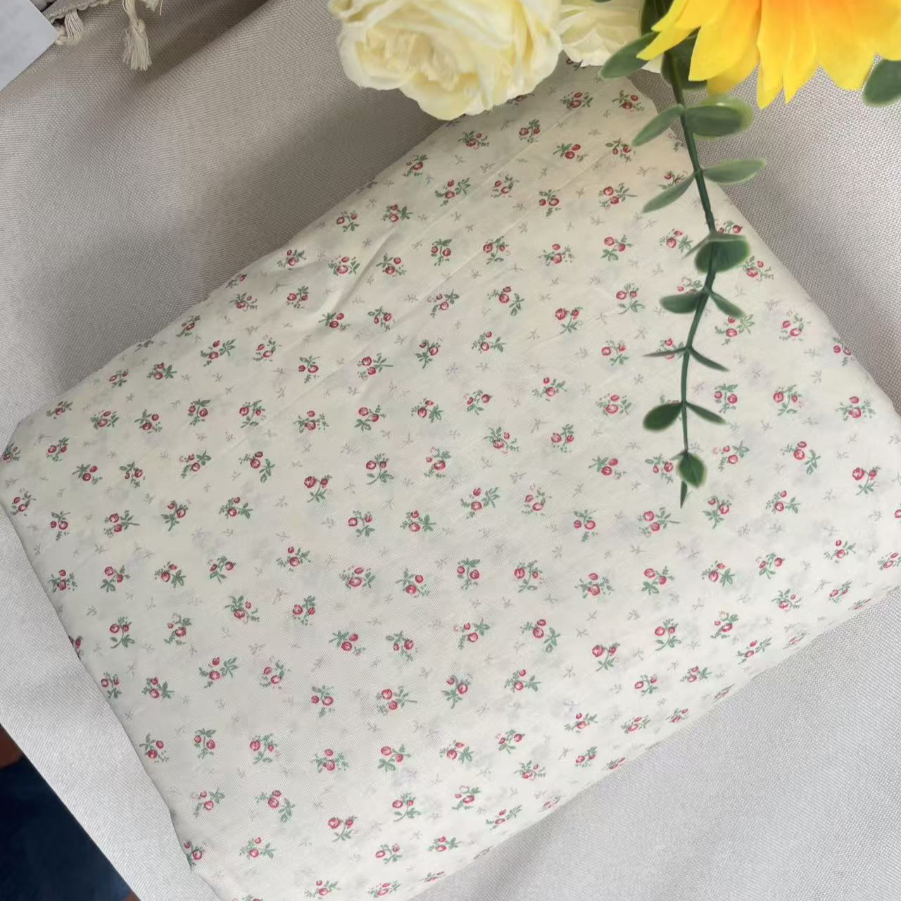 【被套】法式花边全棉斜纹棉被套2*2.3米 