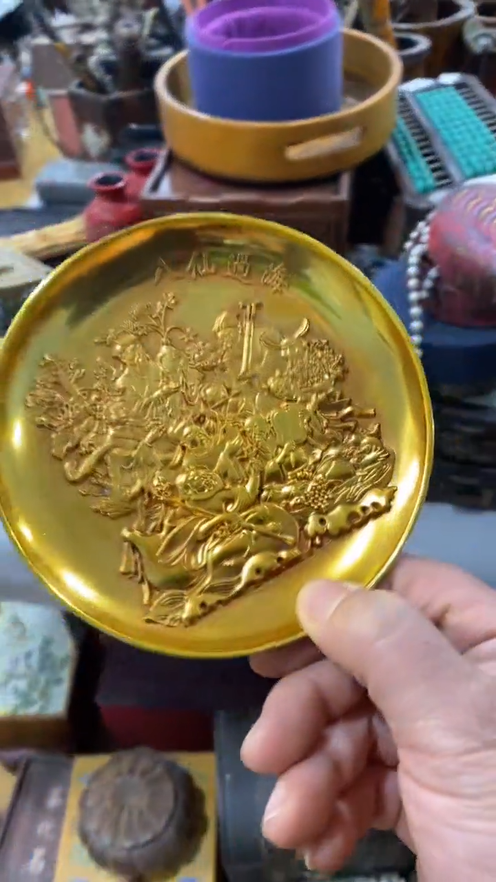 【闪购商品】宫廷影视老旧工艺摆件