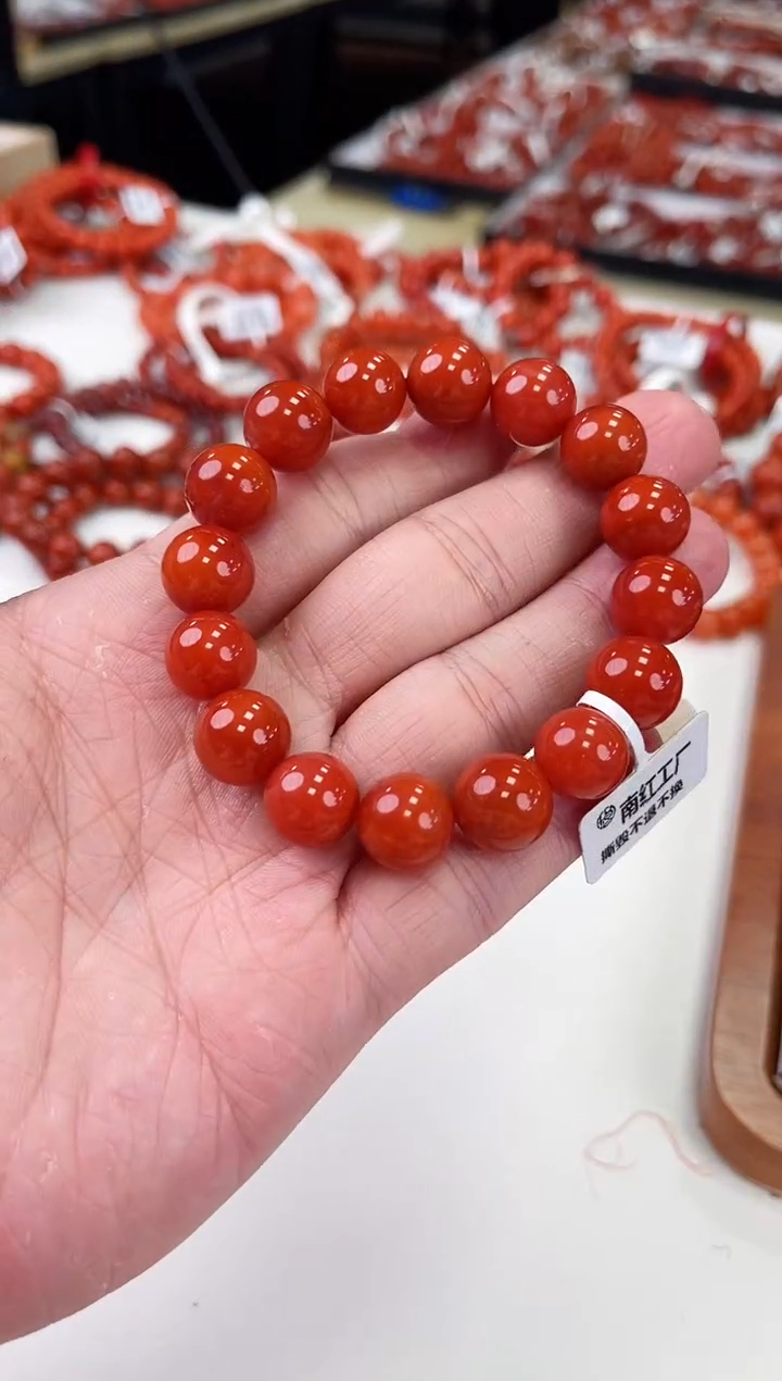 【闪购商品】南红玛瑙保山手串12+未镶嵌一个/条