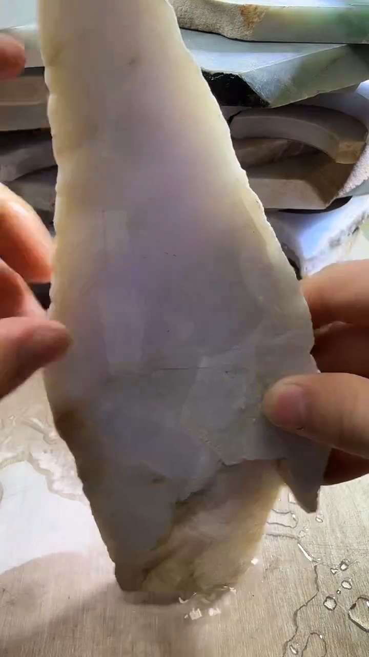 裸石翡翠天然翡翠A货花107