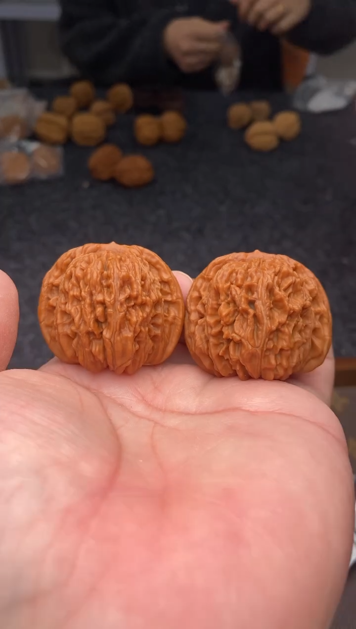 把件文玩核桃B167号43尺四座楼