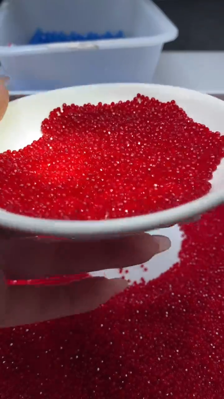 颈饰未镶嵌尖晶石w1253鸽血红色锆*石2mm*70颗