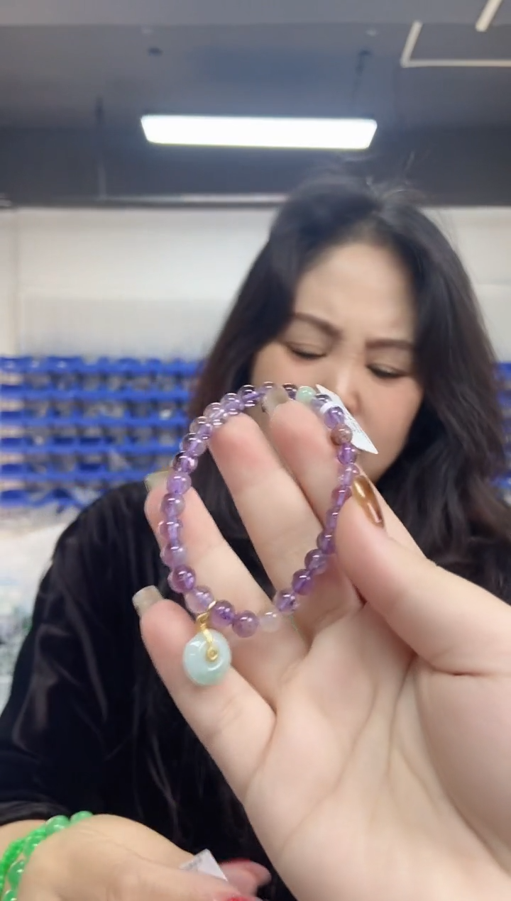 【闪购商品】水晶手串未镶嵌多样性发其一颜色微差