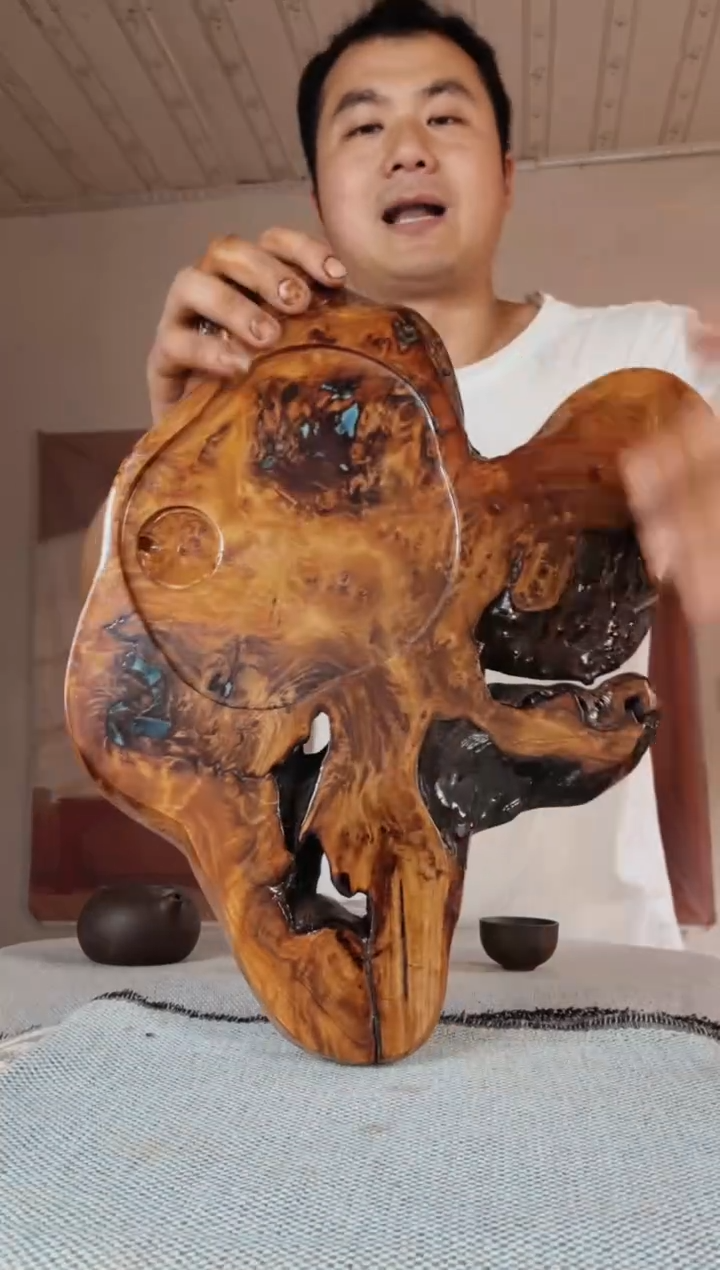 【闪购商品】木木雕茶盘不含配件 截图为准 73